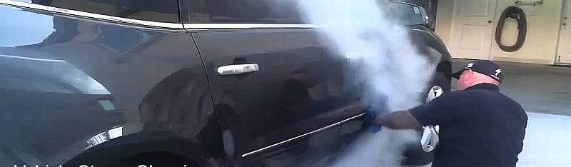 vehicle steam cleaning